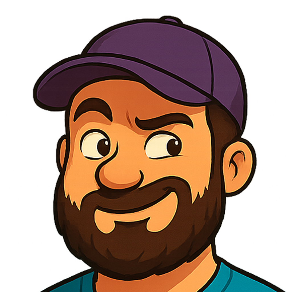 Cartoon portrait of Ceyhun Ayson